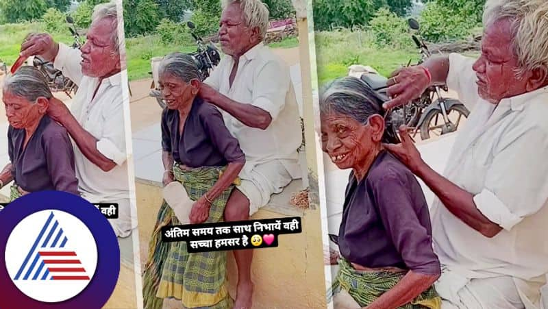 This viral video shows love between old couple sum