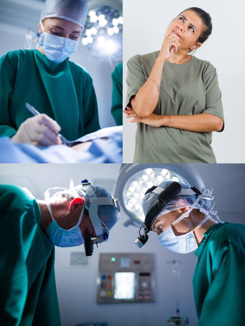 Why do doctors wear green or blue clothes during surgery? rkn