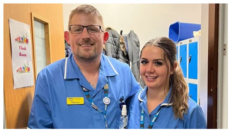 Father and daughter work as nurse in same hospital in UK prm 