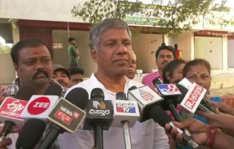 Deputy Leader of Opposition parties Aravind Bellad Talks Over Channapatna Byelection grg 