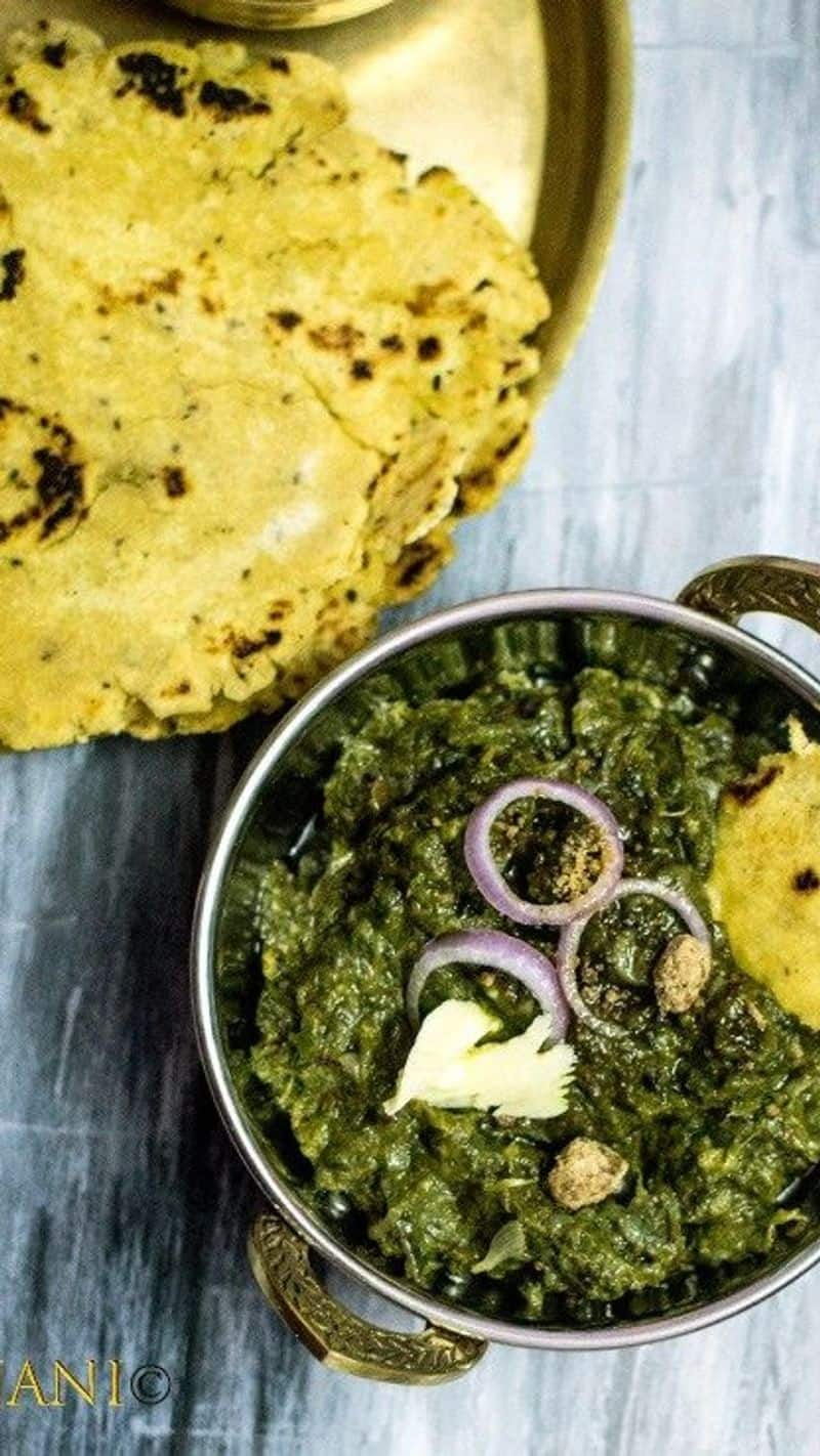 lohri 2024 recipe sarson ka saag makki ki roti recipe in hindi kxa 