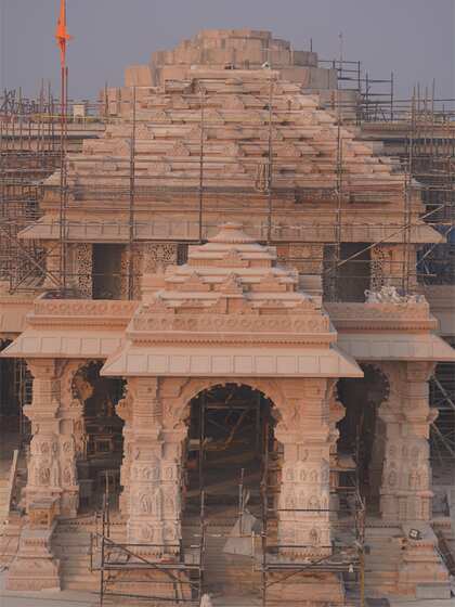 ट्रस्ट ने बताई मंदिर की विशेषताएं