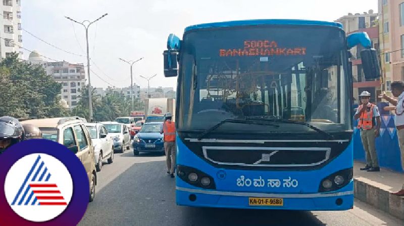 BMTC Volvo Bus Collision Bike rider dies in collision in marathahalli at bengaluru rav