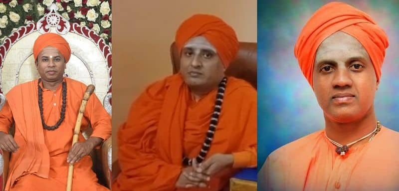 Inauguration of Ayodhya Ram Mandir Invitation to three Swamijis of Tumakuru district gvd