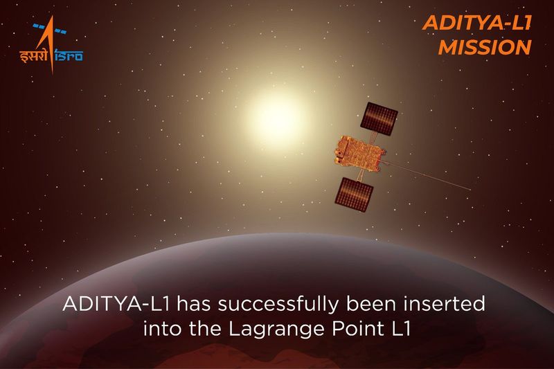 Aditya L1 safely reached Lagrange Point L1 1.5 million km away from Earth says ISRO sgb