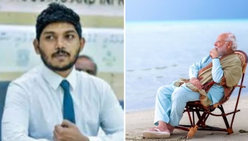 Netizens slams Maldives Ruling Party Member zahid rameez for his racist remark after Pm Modi Lakshadweep visit ans