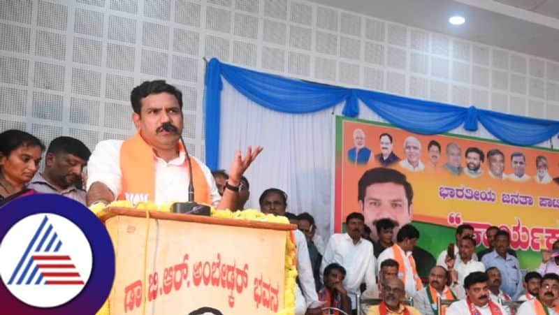 Senior party leaders are indirectly selfish says BY Vijayendra at chamarajanagar rav