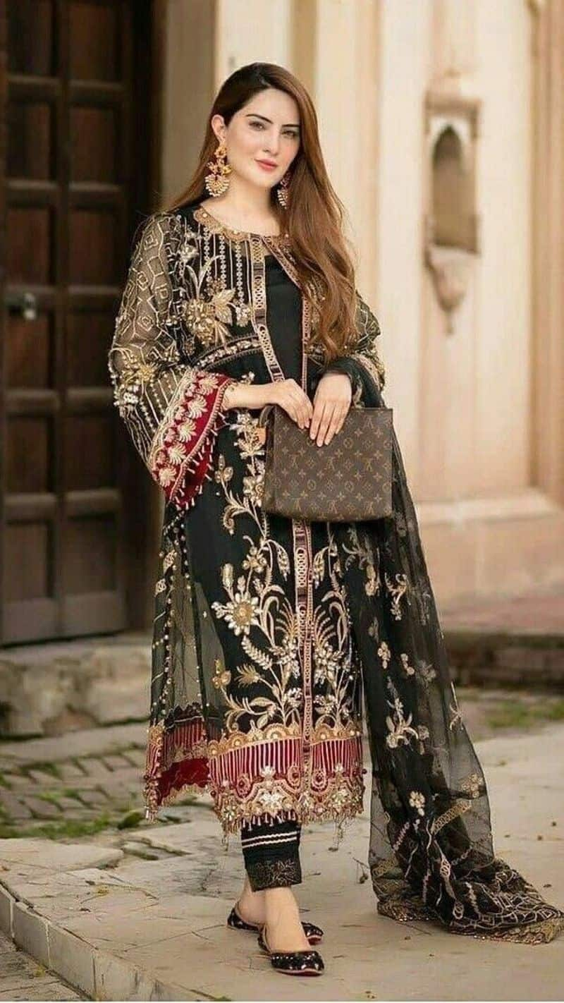 lohri 2024 latest suit design Pakistani suit pant design simple for wedding kxa 