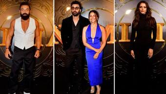 Animal Success Bash: Ranbir Kapoor, Bobby Deol, Rashmika, Triptii Dimri and more attend (Photos)
