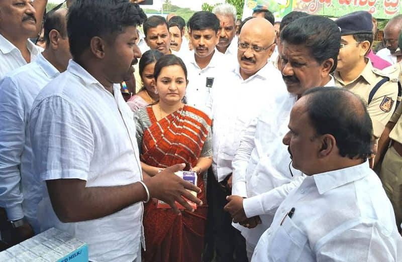 Inspection of Bhadra Upper under the leadership of DCM DK Shivakumar Says Minister D Sudhakar gvd