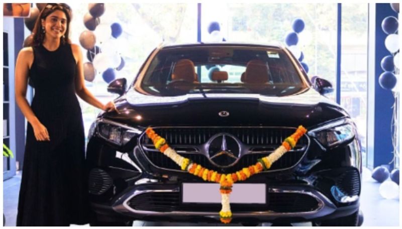 Actress Sharvari Wagh bought a new gen Mercedes Benz GLC SUV