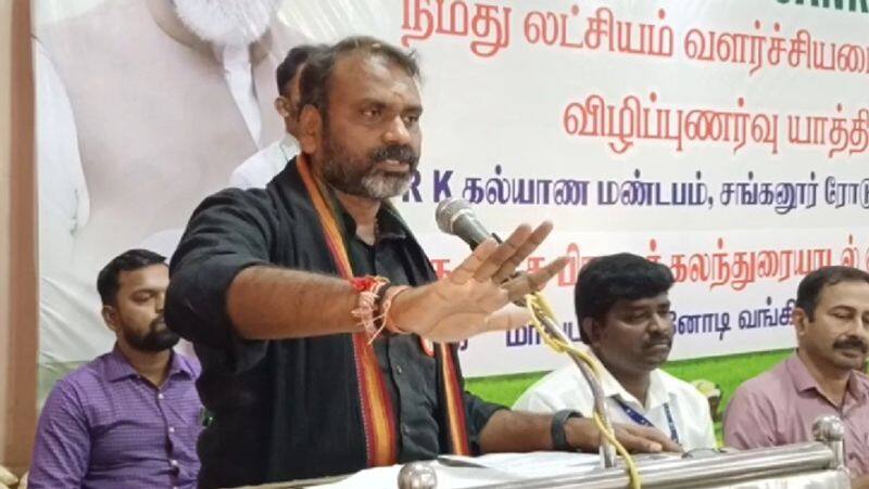 central minister l murugan slams dmk government in coimbatore vel