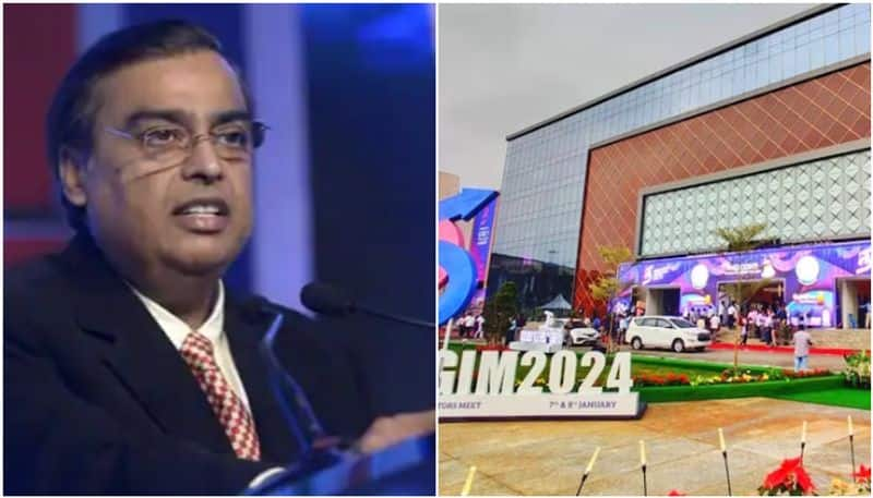 Mukesh Ambani star in global investors meet 2024 Reliance Retails 25000 crore Jio Rs 35000 crore announced asd