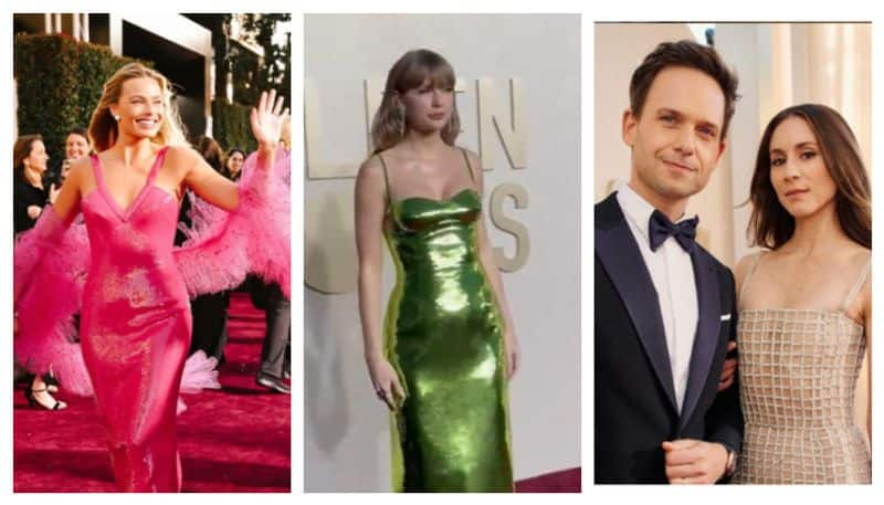 Golden Globe Red Carpet 2024: Margot Robbie to Taylor Swift; celebrities arrive in style ATG