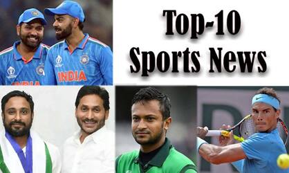 Top 10 Sports News: Cricket Hockey Volleyball Football Tennis IPL, Virat Kohli, Rohit Sharma Rafael Nadal RMA