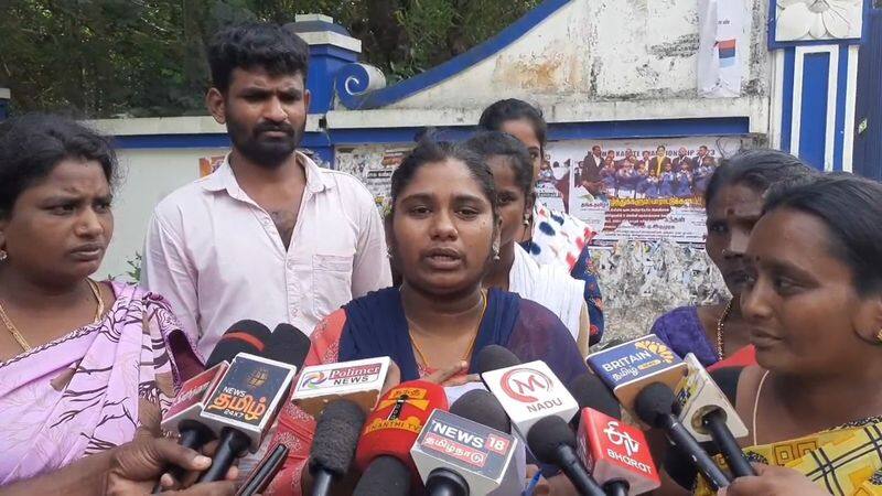 The victims have petitioned the district collector that 4 families have been kept away from the town in Tiruvarur district vel