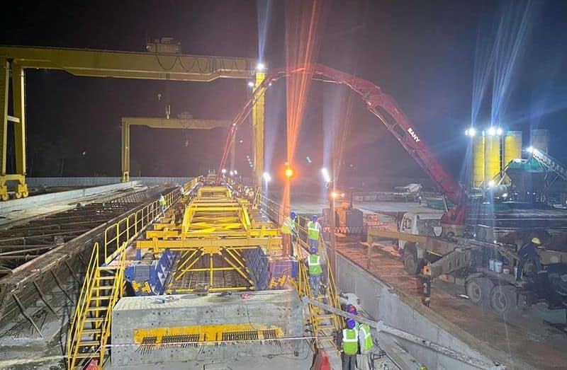 India's first 31-metre U-girder successfully cast for  bengaluru Suburban Railway Project gow