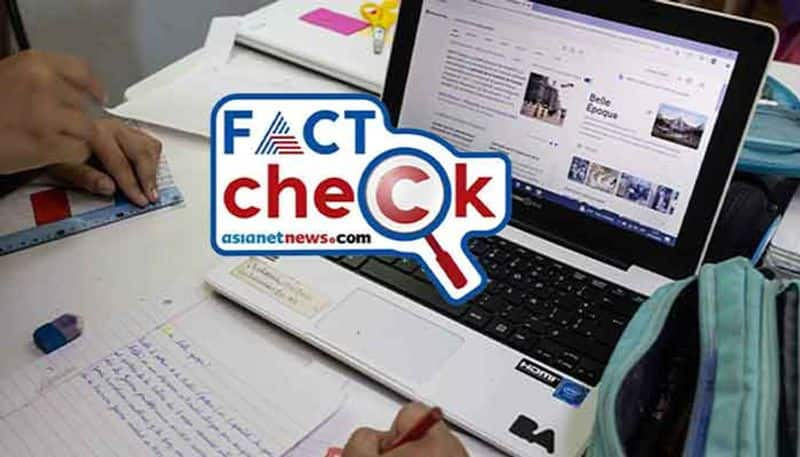 Free laptops will be given to economically weaker students here is the fact fact check 