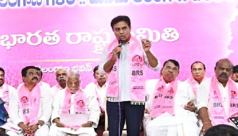 Book of 420 promises given by Congress should be read like Bhagavad Gita, Bible, Quran : KTR - bsb