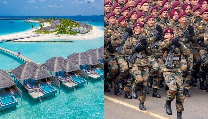 India and Maldives Lakshadweep Fight operation cactus Details san