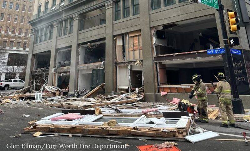 US Explosion at Fort Worth's Sandman Signature Hotel leaves multiple injured