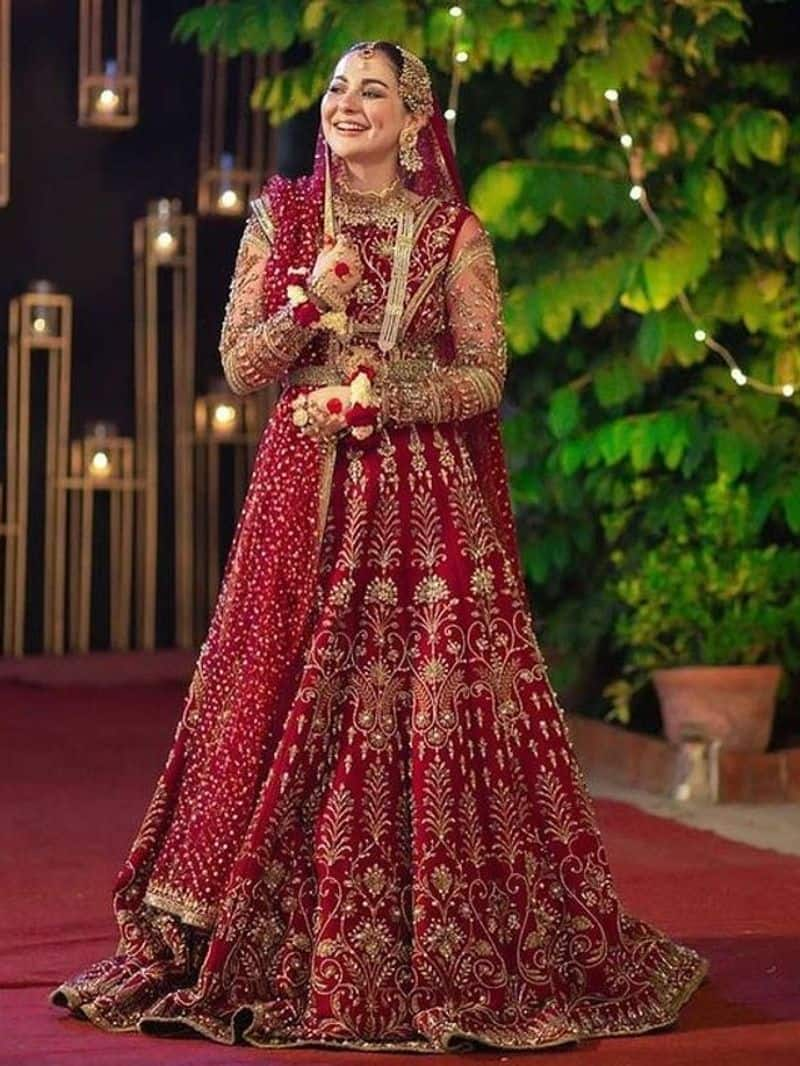 hania amir bridal attire for nikah zkamn