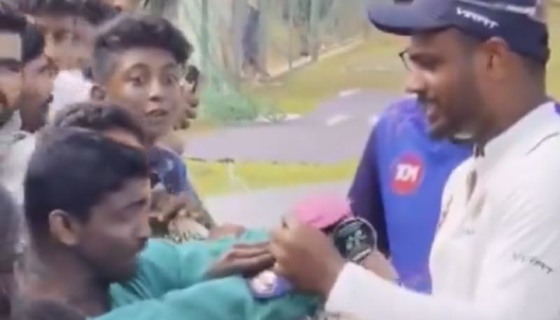 Sanju Samson - A very humble Cricketer, Watch how he treats his fans