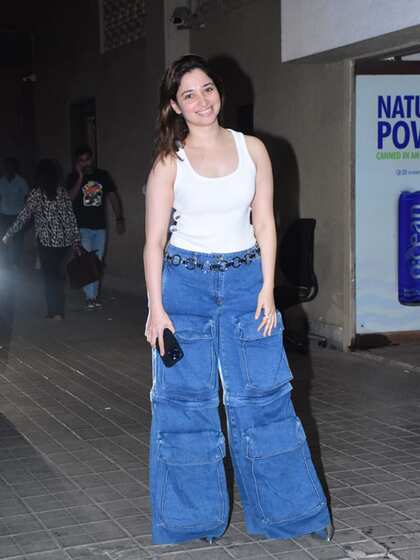Tamannaah Bhatia spotted at Bandra