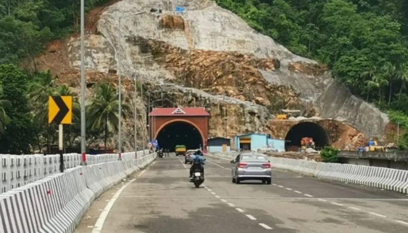 Roadside mud is a threat to two-wheelers inside Kuthiran tunnel