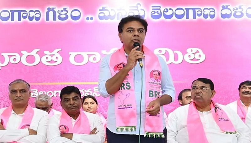 It is dangerous for KCR to be in the opposition - former minister KTR..ISR