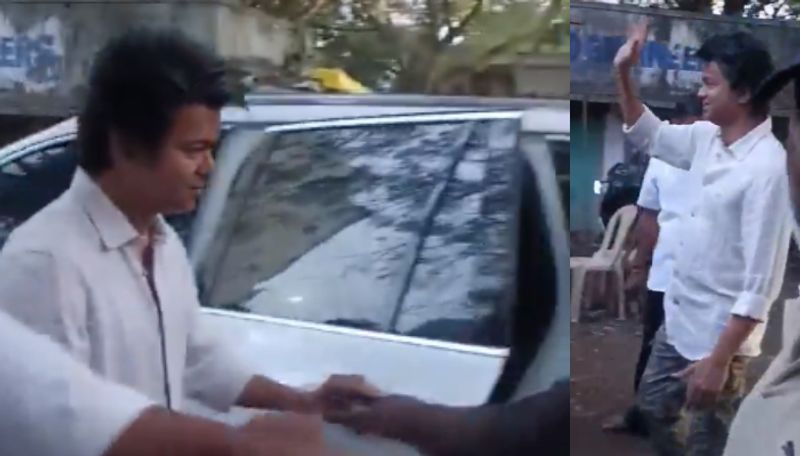 Thalapathy Vijay in clean shave look GOAT Shooting spot video viral in internet ans