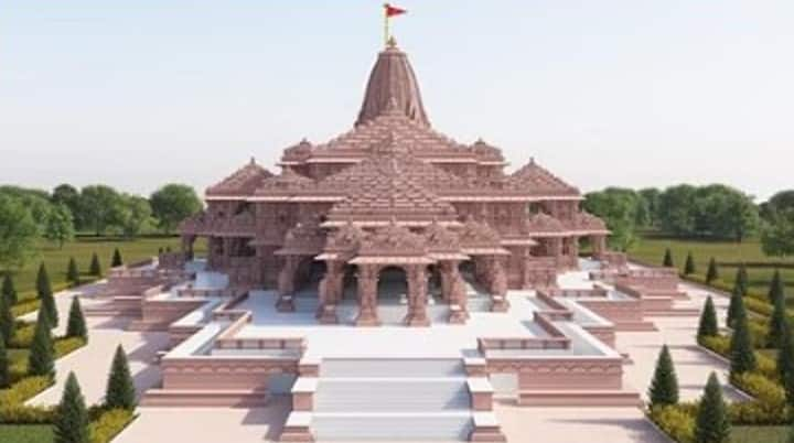 various kinds of gifts including huge locks of hands and shoes to the ram mandir ash