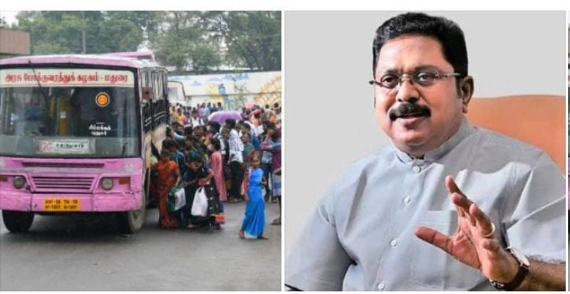 TTV Dhinakaran said that the Tamil Nadu government should end the strike of the transport workers KAK