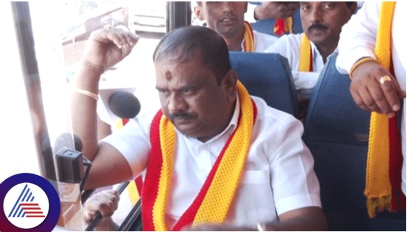 Karnataka Rakshana Vedike President Narayanagowda again arrested sat