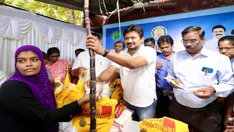 It has been reported that Udhayanidhi stalin is the reason behind for pongal gift rs 1000 to all ration cards in tamilnadu smp