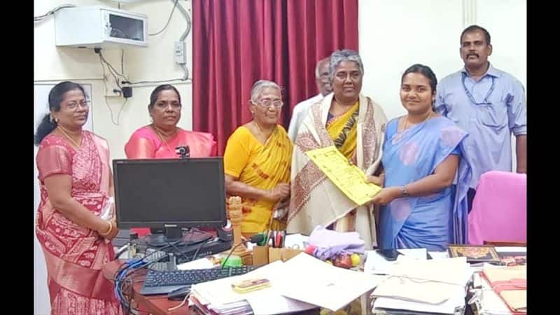 lady bank officer donates her rs 4 crore worth land to government school in madurai vel