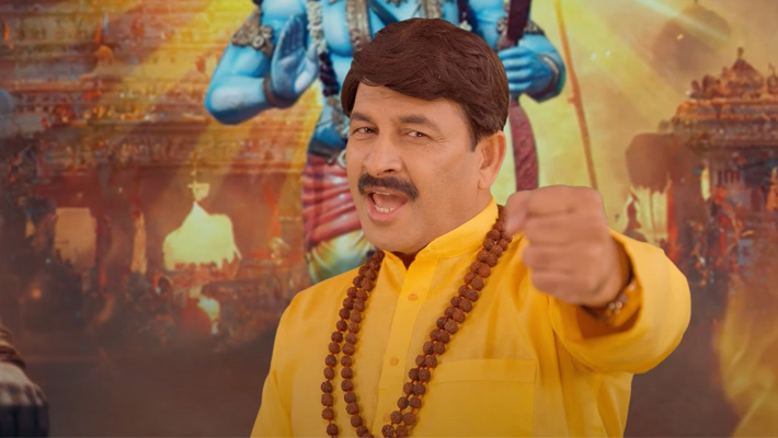 Bhojpuri actor Manoj Tiwari plays 'Parshuram' in Delhi famous Luv Kush Ramlila RBA