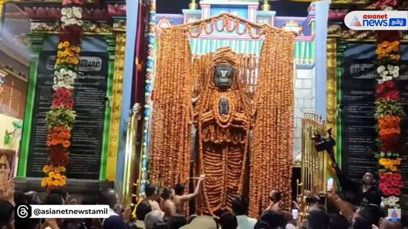 thousands of devotees did special prayers in hanuman temple for hanuman jayanti in namakkal vel