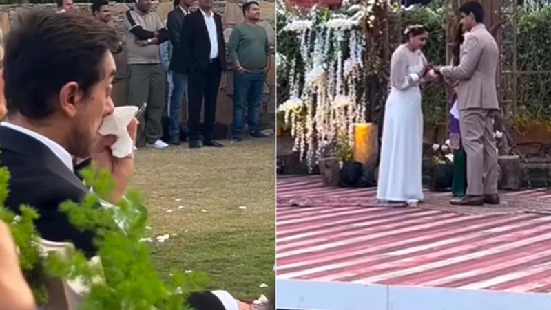 Aamir Khan in tears while her daughter ira khan wedding later Aamir dance with ex wife reena gan