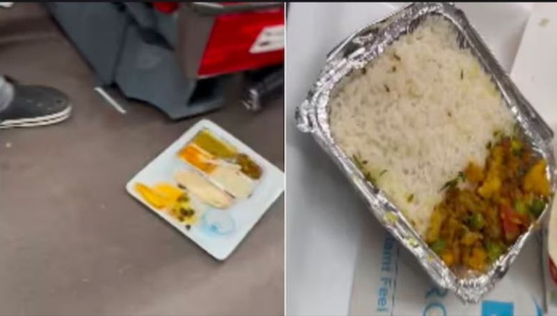 Stale food served in Vande Bharat train Railways responds to passengers complaint akb