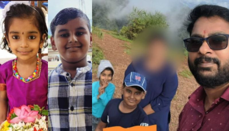 Father commits suicide after killing 2 children in Kollam police starts investigation vkv