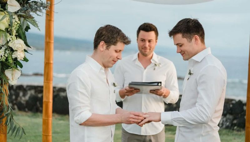 Sam Altman reportedly married his longtime partner Oliver Mulherin skr