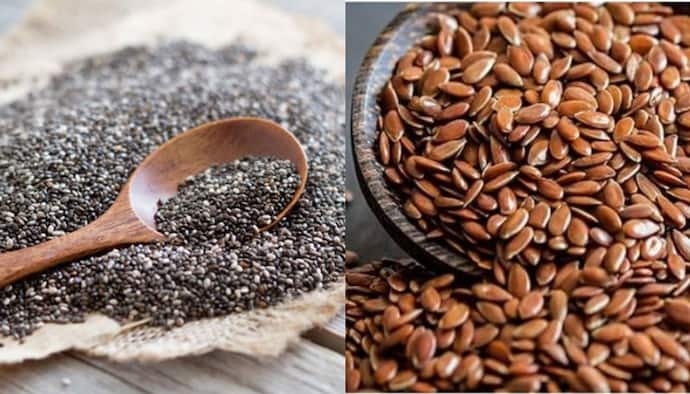 chia seeds Flaxseeds
