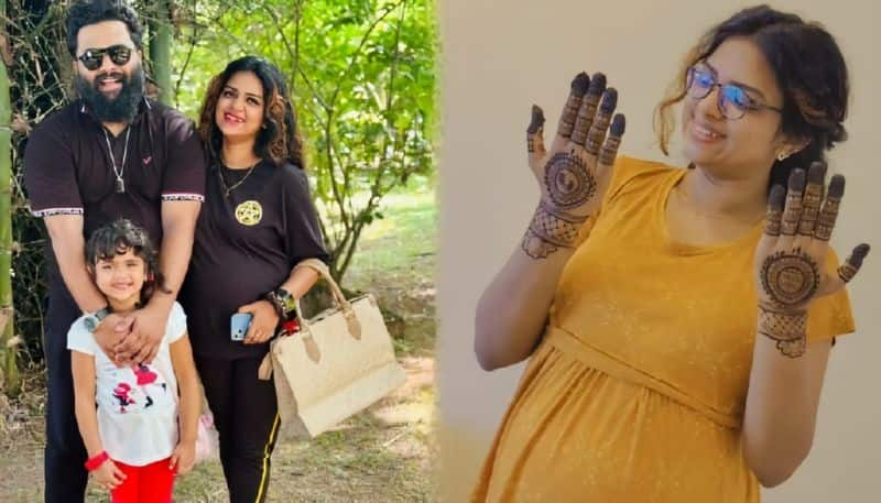 lakshmi pramod joyful photos from pregnancy vvk