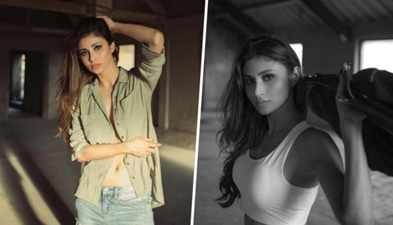 Mouni Roy looks HOT as she drops pictures from her archives in green unbuttoned shirt RKK