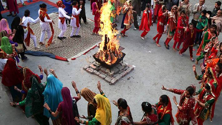 celebrated Lohri in a unique way 