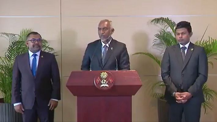 Maldives President Muizzu Maldives President Muizzu