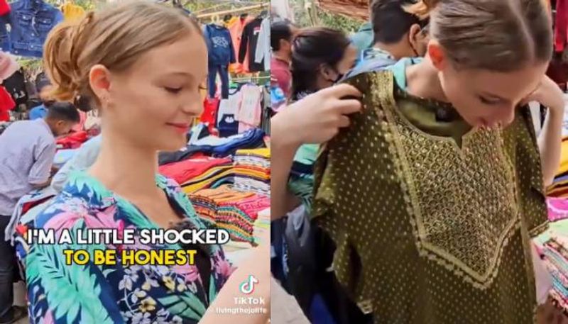 australian woman bargaining for green kurta in sarojini nagar slammed rlp