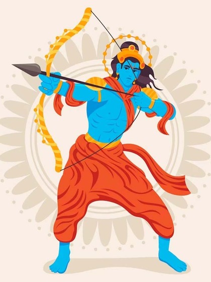 Lord Rama and Laxmana killed Surpanakha