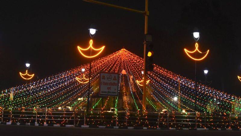 lucknow decorated with light for lord rama ayodhya ram mandir zkamn